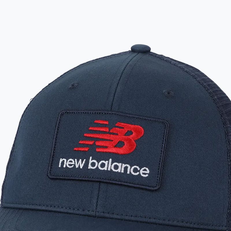 Kšiltovka  New Balanc Sacked Patch Logo Trucker nb navy 3