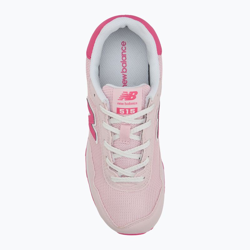 Dětské boty New Balance 515's V1 rose sugar 5