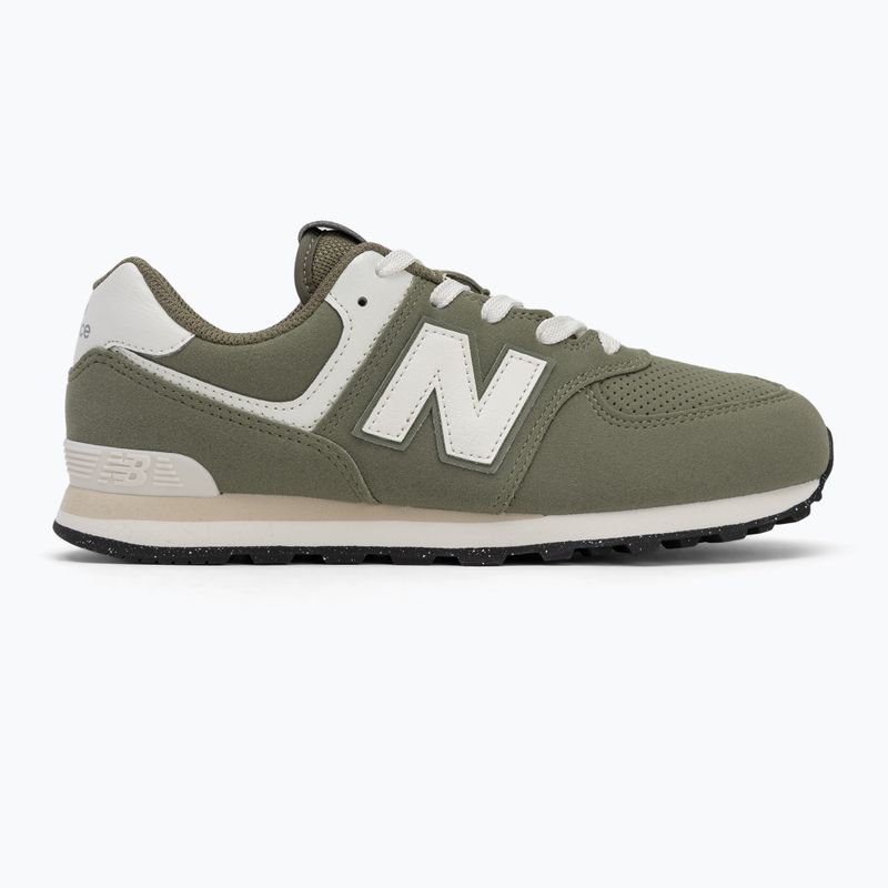 Boty  New Balance 574's V1 dark olivine 2