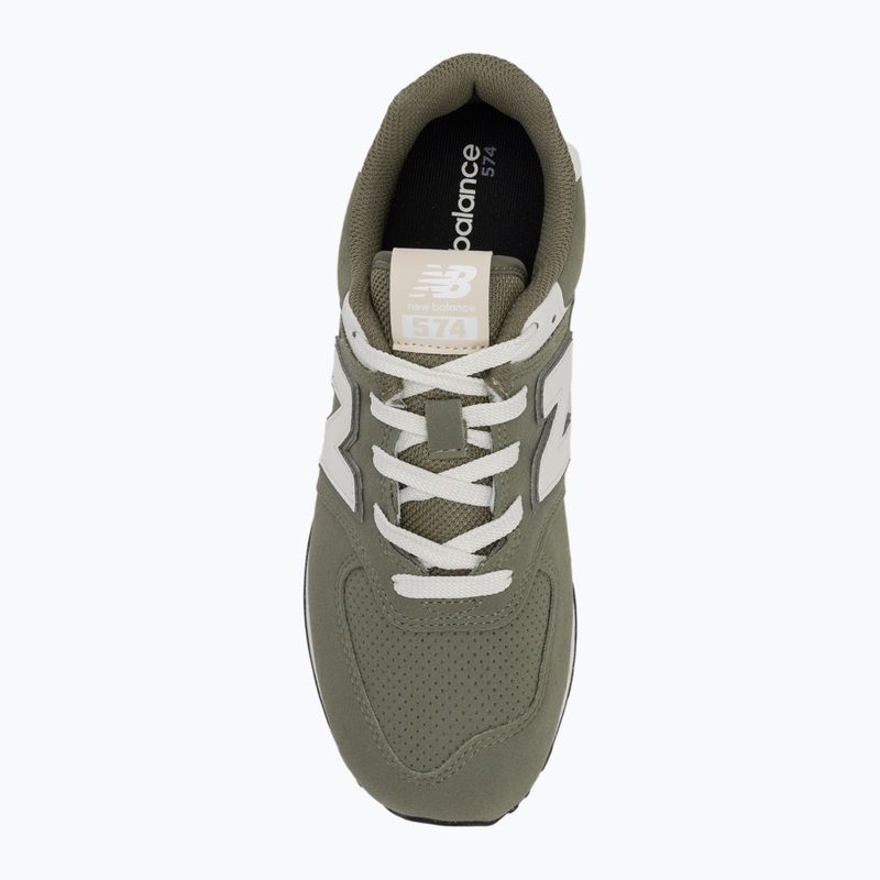 Boty  New Balance 574's V1 dark olivine 5