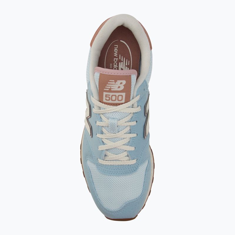 Dámské boty  New Balance 500's V2 light chrome blue 5