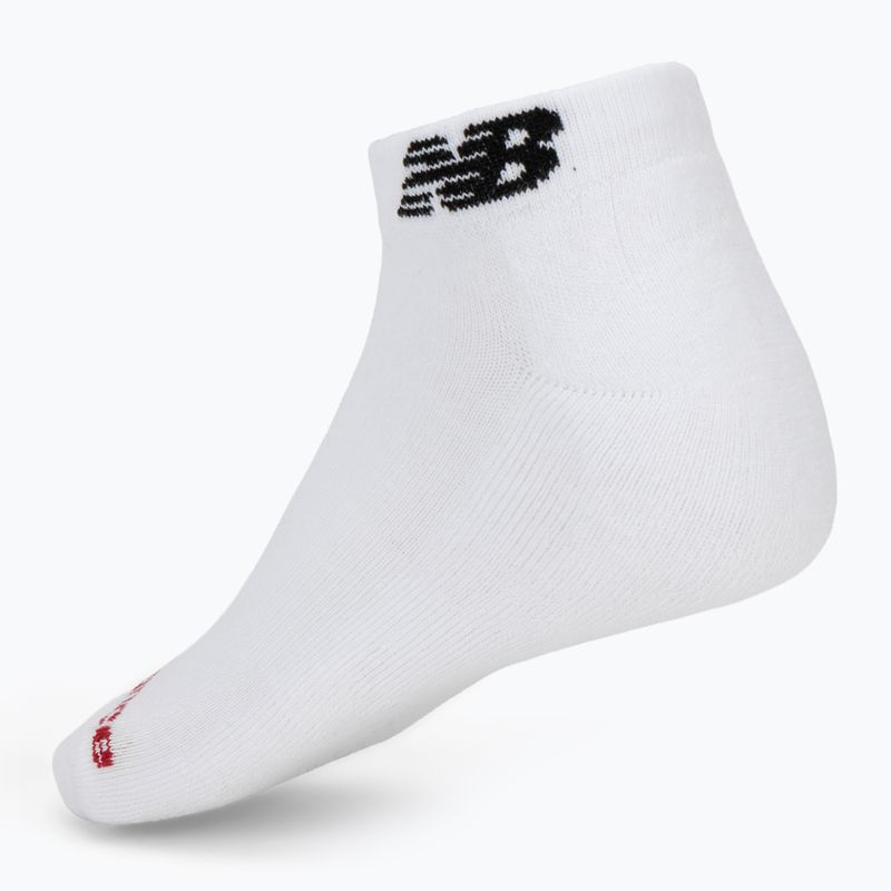 Ponožky New Balance Everyday Low Cut 6 pairs white 3