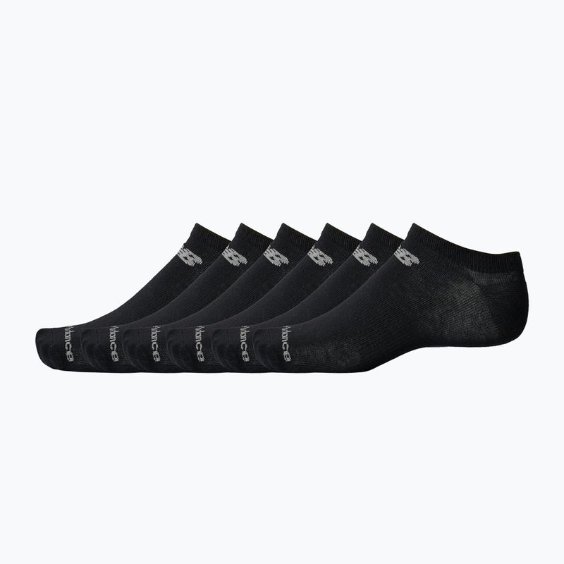 Ponožky New Balance Performance Basic No Show 6 párů black