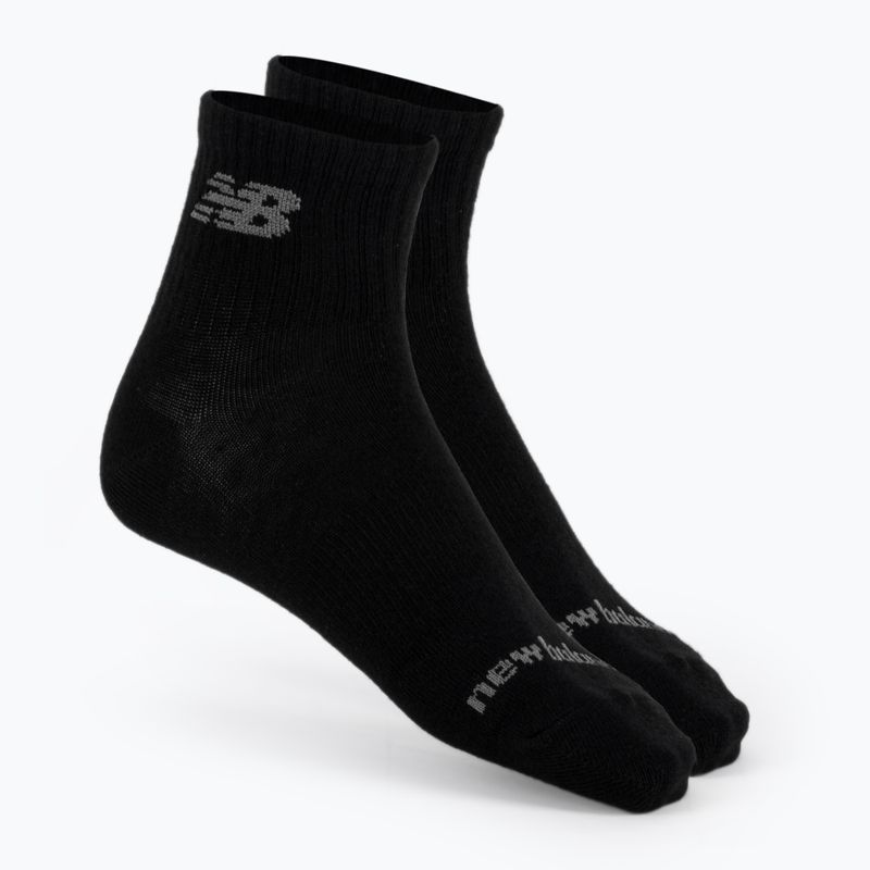 Ponožky New Balance Performance Basic Ankle 2 pairs black/white