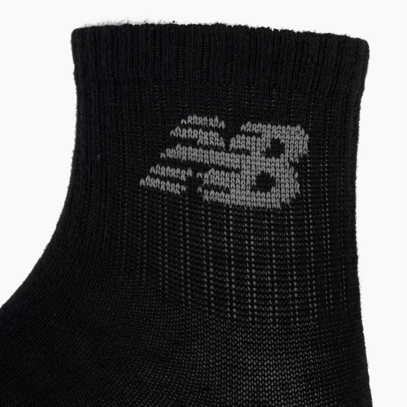 Ponožky New Balance Performance Basic Ankle 3 pairs black/white 3