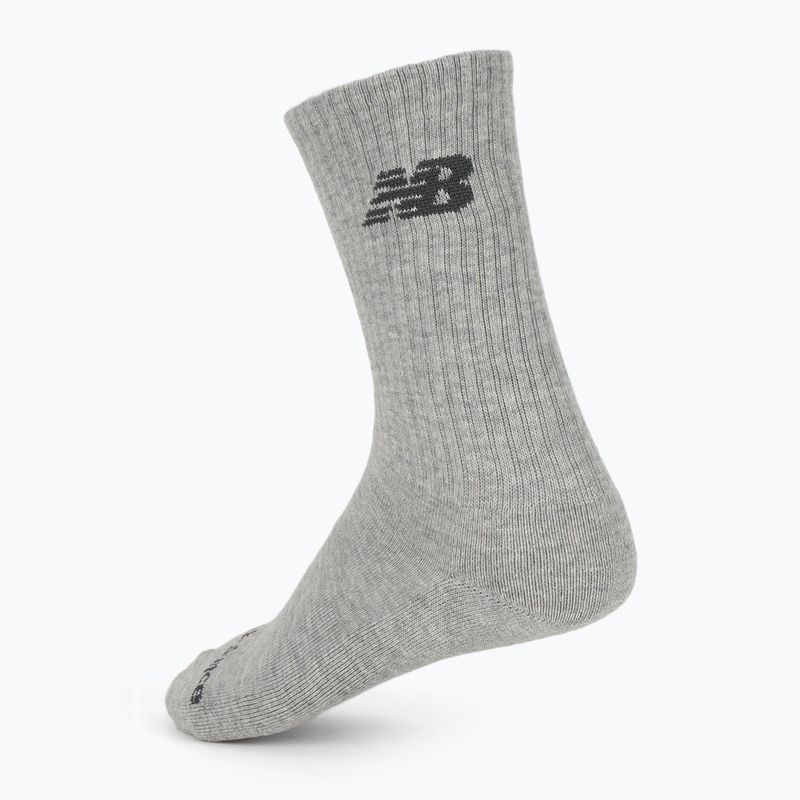 Ponožky New Balance Performance Basic Crew 3 Pack white multi 5