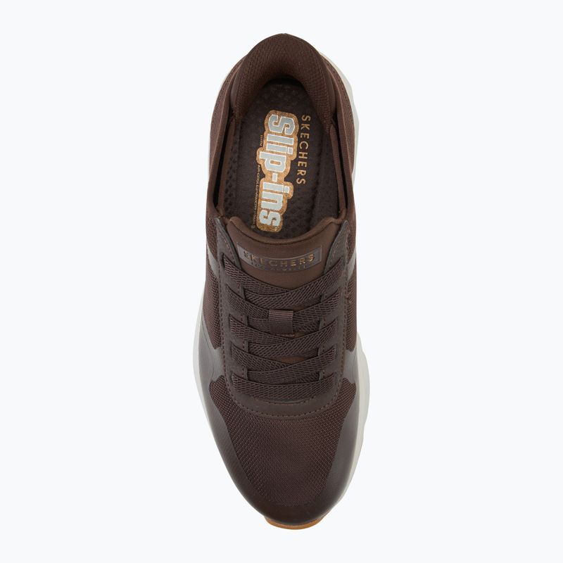 Pánské boty SKECHERS Uno Tres-Air Necessairy Comfort chocolate 5