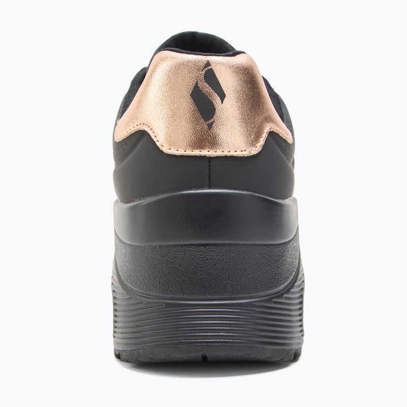 Dámské boty  SKECHERS Uno Wedge Hi Steps black/rose gold 6