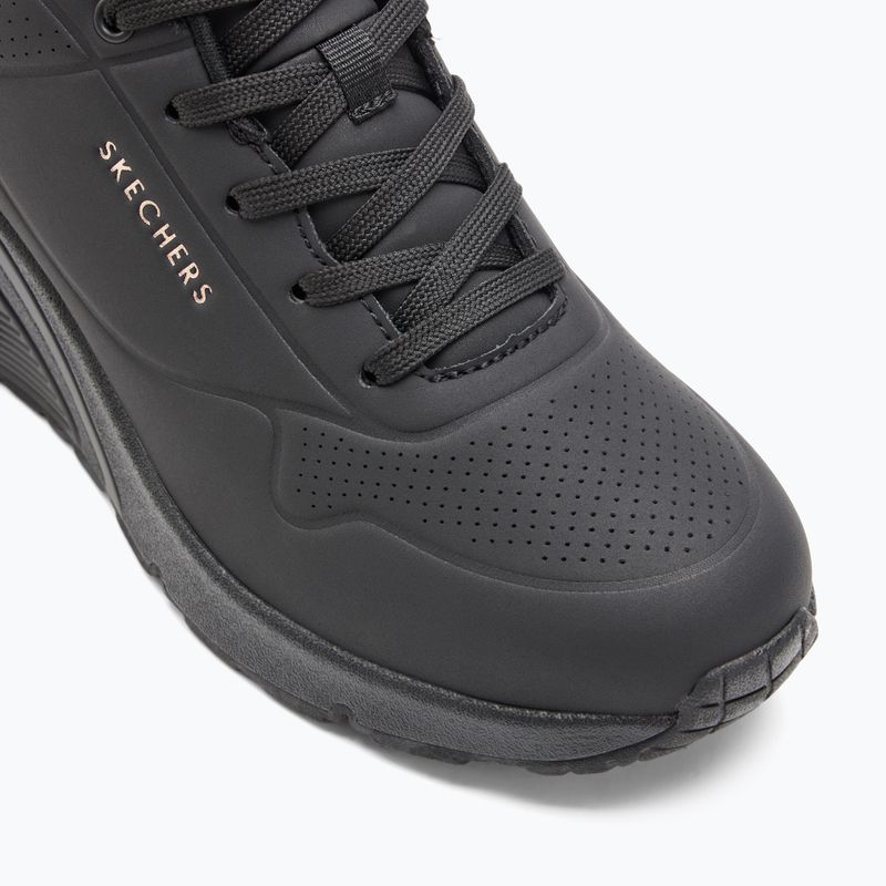 Dámské boty  SKECHERS Uno Wedge Hi Steps black/rose gold 7