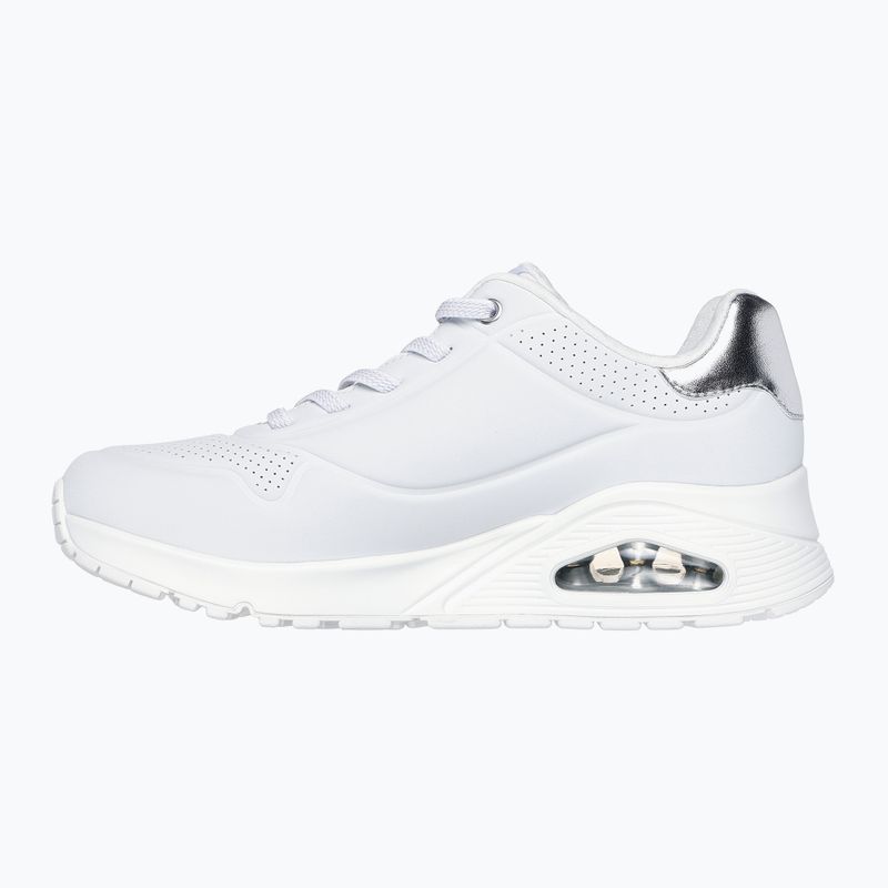 Dámské boty  SKECHERS Uno Shimmer Away white/silver 10