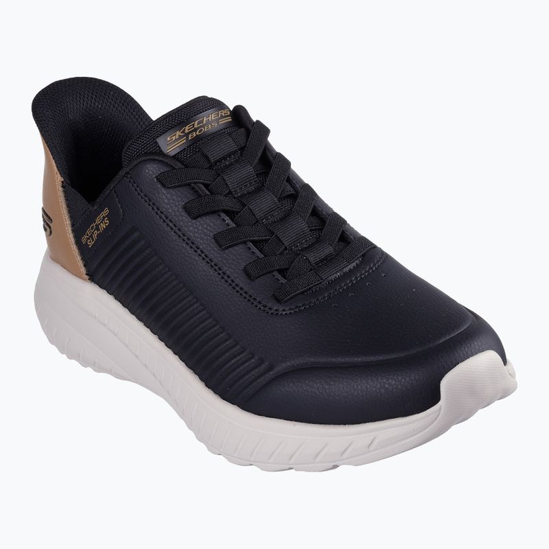 Pánské boty  SKECHERS Bobs Squad Chaos Heel Preferred black 8