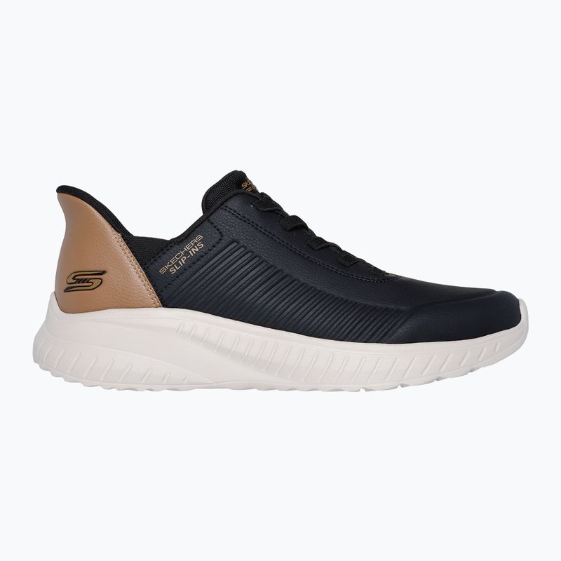 Pánské boty  SKECHERS Bobs Squad Chaos Heel Preferred black 9