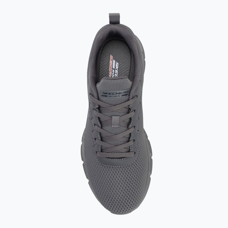 Pánské boty SKECHERS Bobs B Flex Chill Edge dark grey 5