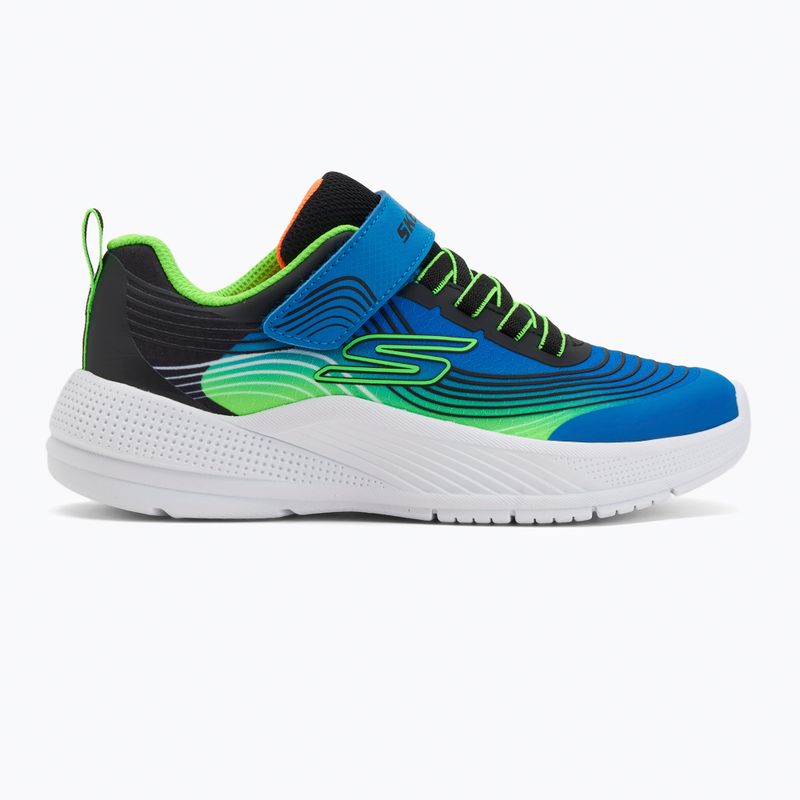 Dětské boty Skechers Microspec Advance blue/lime 2
