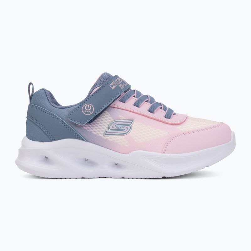 Dětské boty SKECHERS Sola Glow Ombre Deluxe gray 2