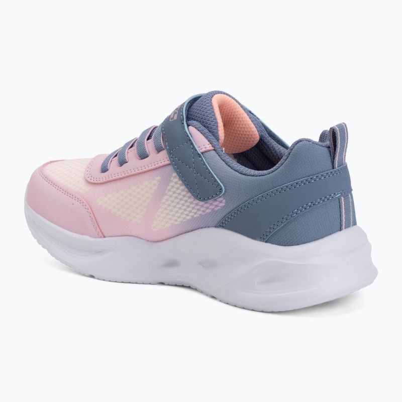 Dětské boty SKECHERS Sola Glow Ombre Deluxe gray 3