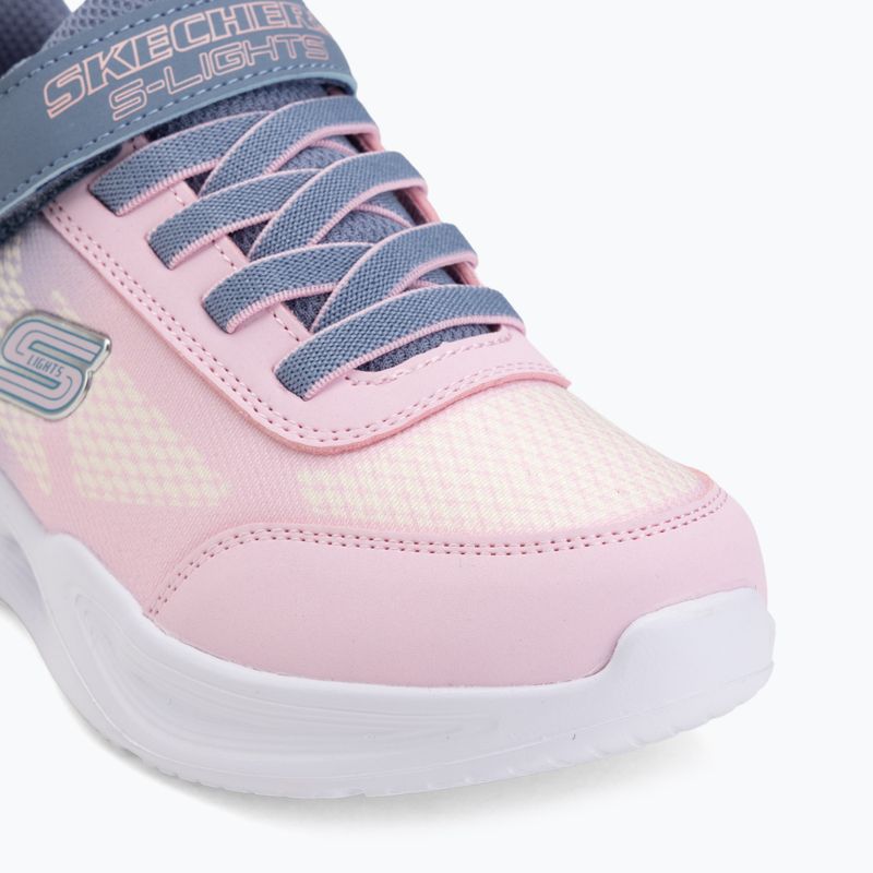Dětské boty SKECHERS Sola Glow Ombre Deluxe gray 7