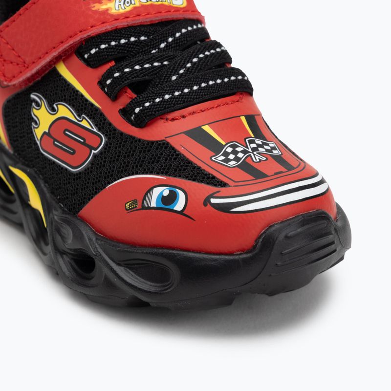 Dětské boty SKECHERS Skechers Thermo-Flash Wheel Buddies red/black 7