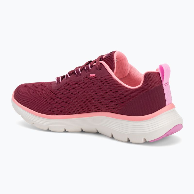 Dámské boty SKECHERS Flex Appeal 5.0 New Path burgundy 3