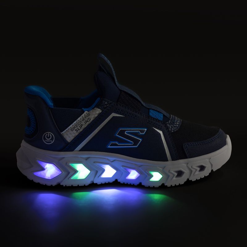 Dětské boty SKECHERS Slip-Ins Hypno-Flash 2.0 navy/black 8