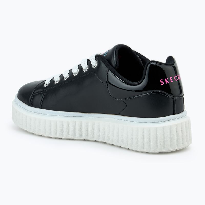 Dětské boty SKECHERS Hi Ridge Heart Takeover black/multicolor 3