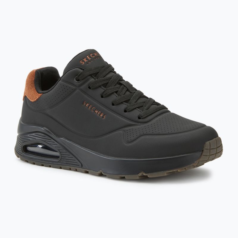 Pánské boty SKECHERS Uno Suited On Air black/chestnut