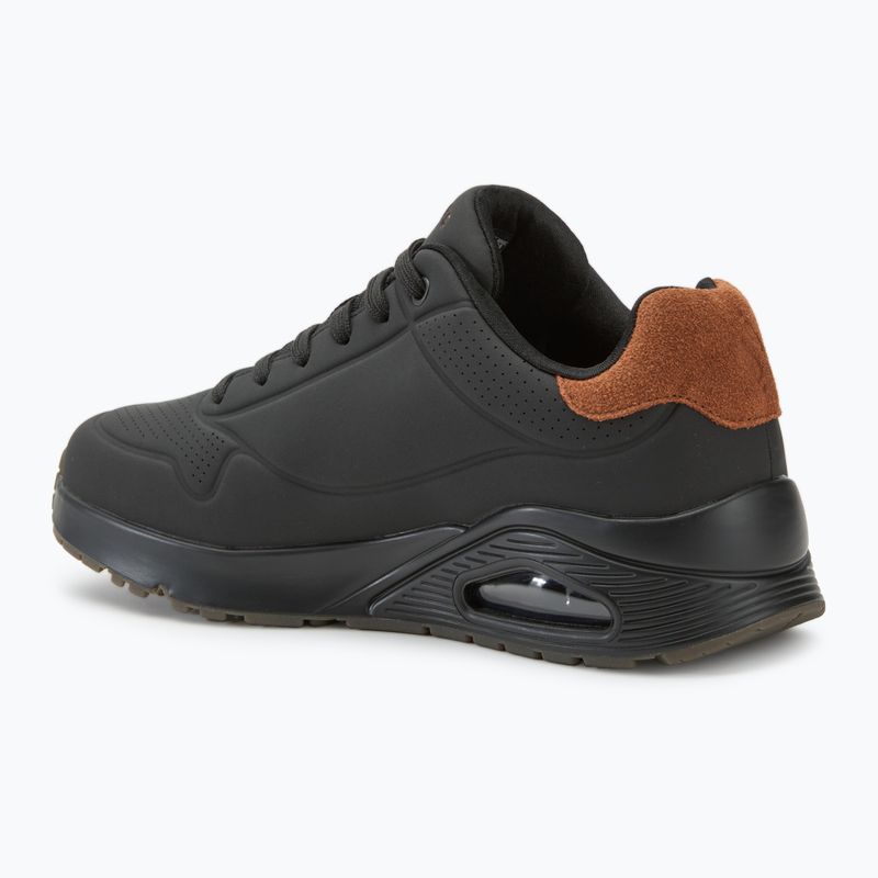 Pánské boty SKECHERS Uno Suited On Air black/chestnut 3