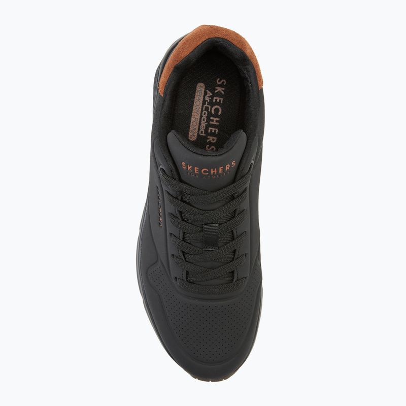 Pánské boty SKECHERS Uno Suited On Air black/chestnut 5