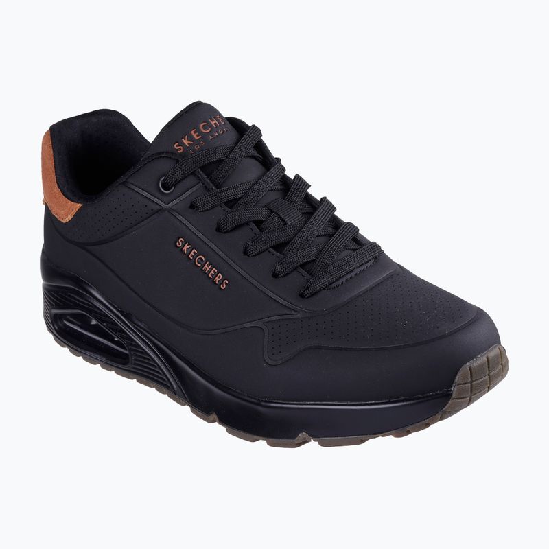 Pánské boty SKECHERS Uno Suited On Air black/chestnut 8