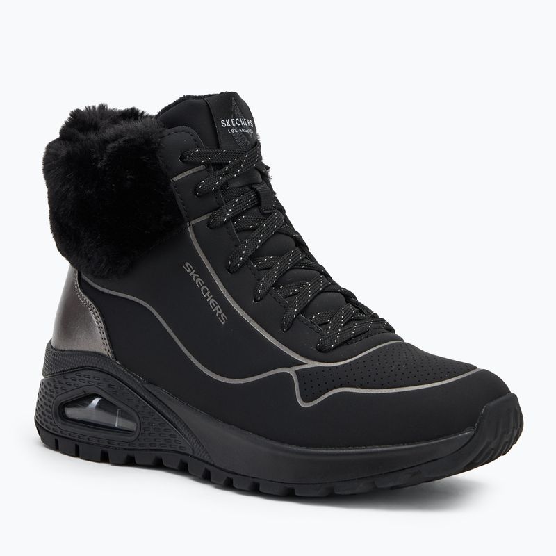 Dámské boty  SKECHERS Uno Rugged Fall Shimmer black/metallic