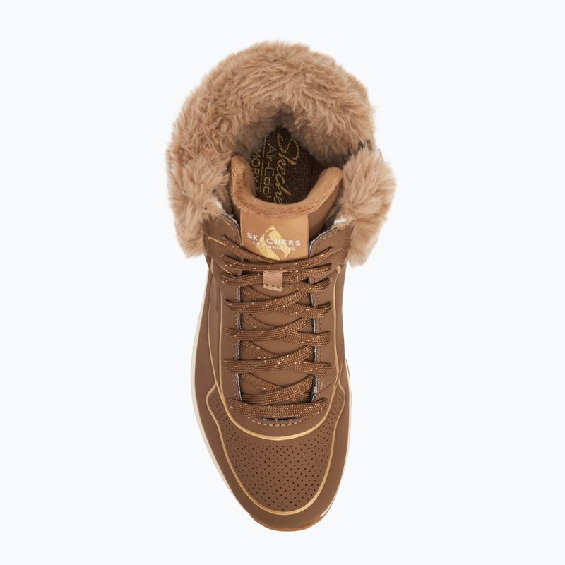 Dámské boty  SKECHERS Uno Rugged Fall Shimmer taupe/metallic 5