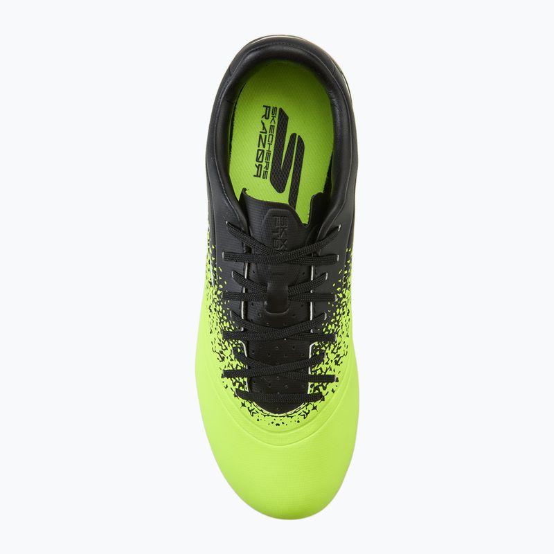 Pánské kopačky  Skechers Razor Academy Gold 1.5 FG yellow/black 5