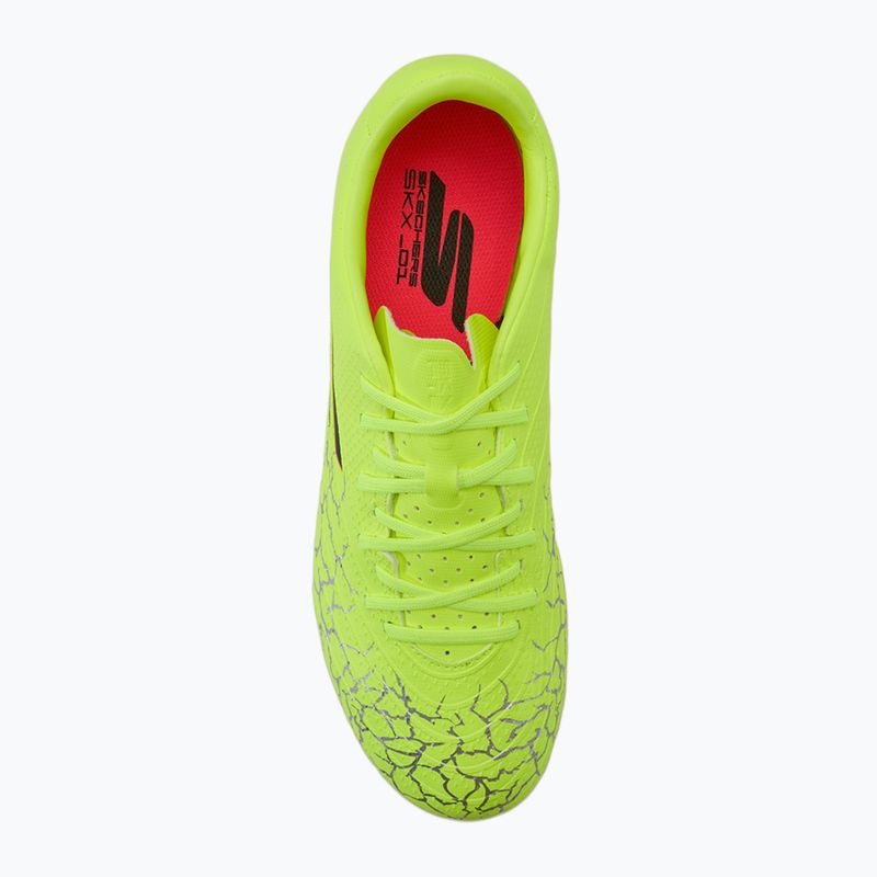 Pánské fotbalové boty Skechers SKX Academy Gold 1.5 FG yellow/black 4