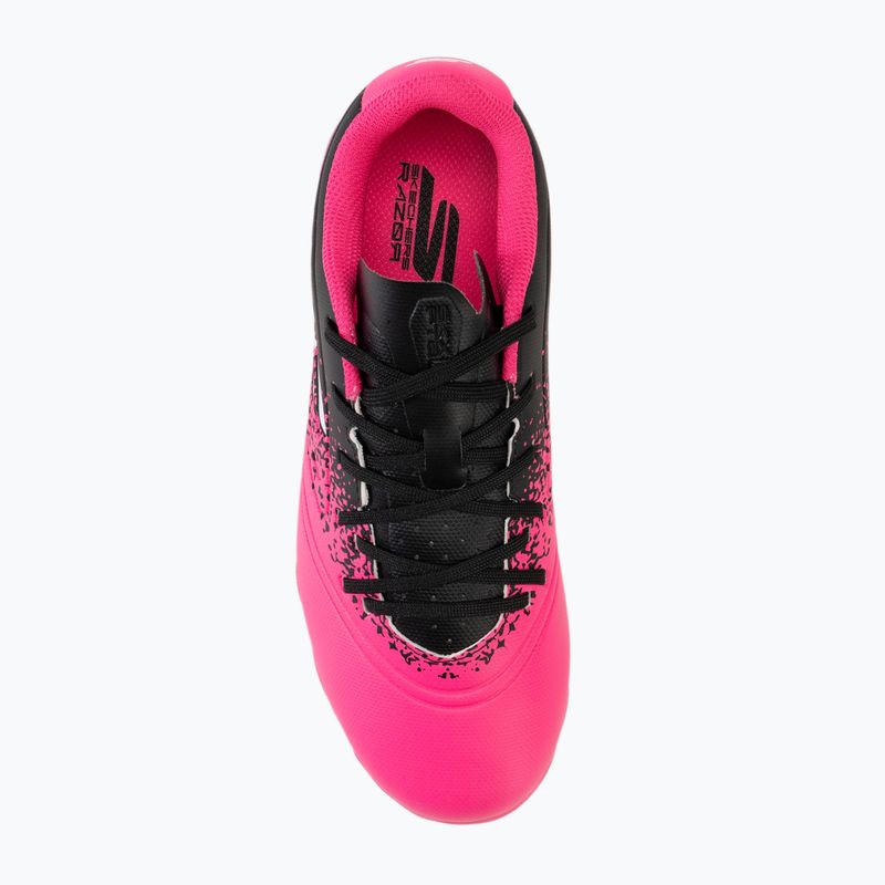 Dětské kopačky  Skechers Razor Gold 1.5 FG black/pink 5