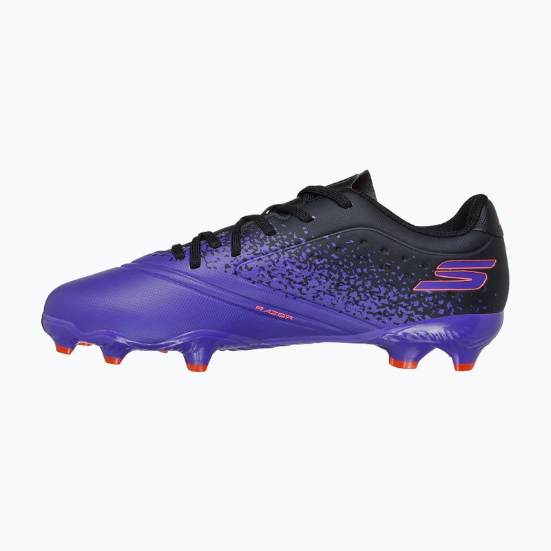 Dětské kopačky  Skechers Razor Gold 1.5 FG purple 9