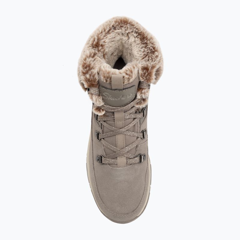 Dámské boty Skechers Trego Snow Worries mushroom 5