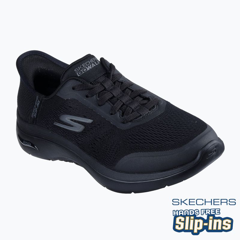 Dámské boty SKECHERS Go Walk Arch Fit 2.0 Valencia black 14