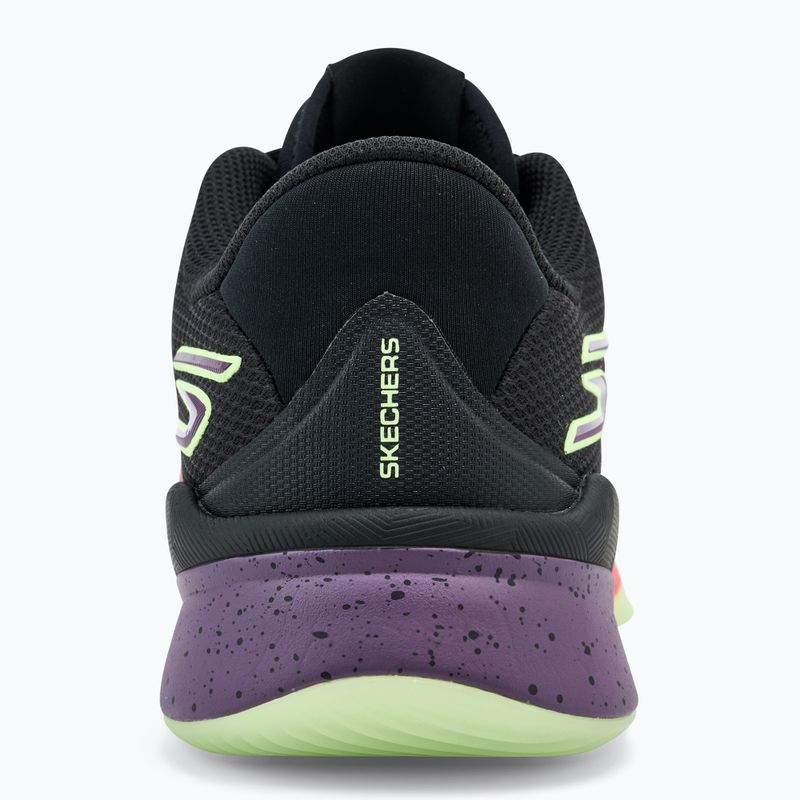 Pánské basketbalové boty  SKECHERS SKX Nexus black/purple/pink 6