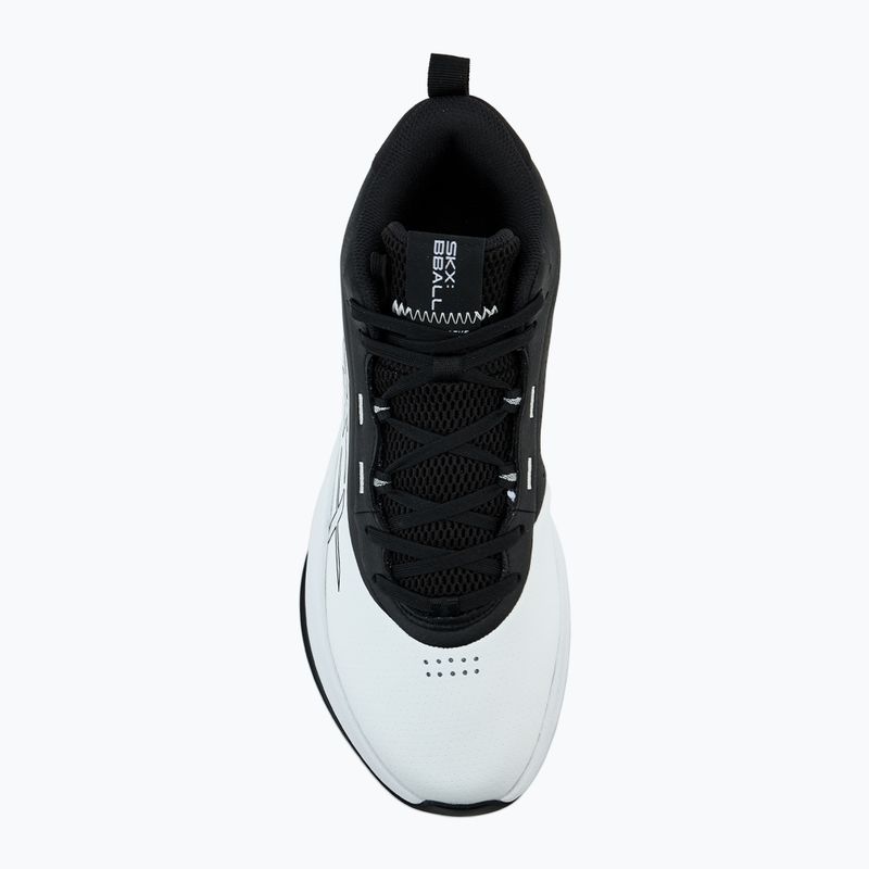 Pánské basketbalové boty  SKECHERS SKX League white/black 5