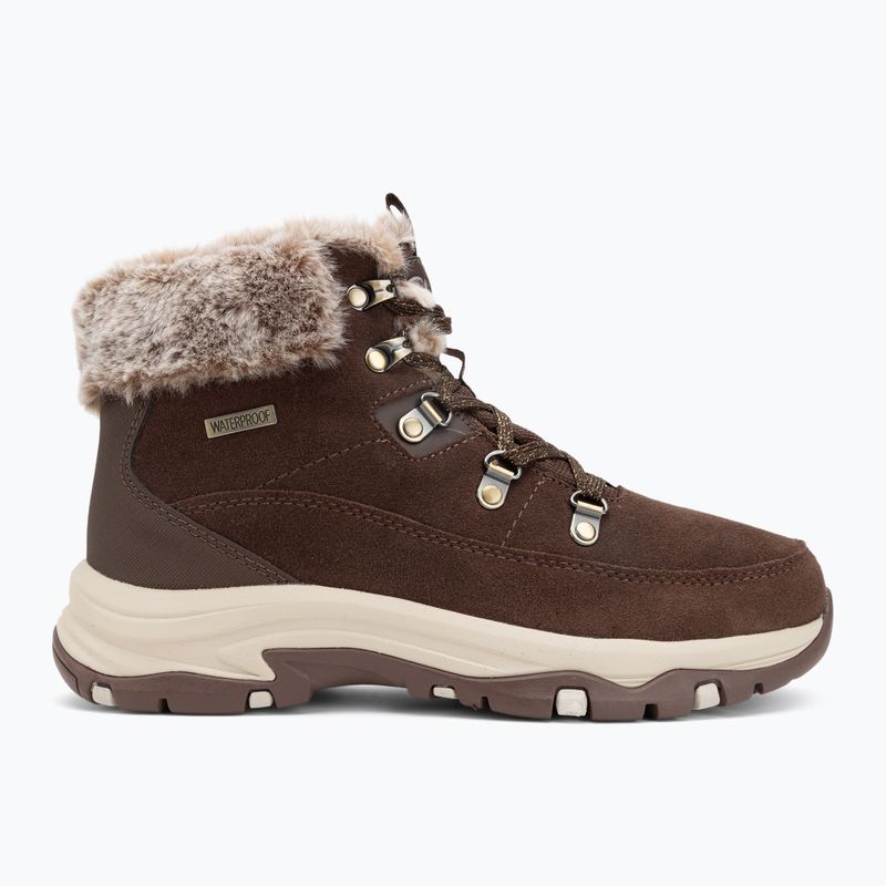 Dámské boty Skechers Trego Snow Worries chocolate 2