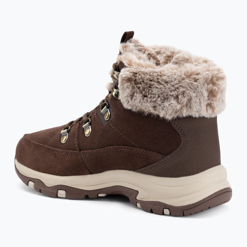 Dámské boty Skechers Trego Snow Worries chocolate 3