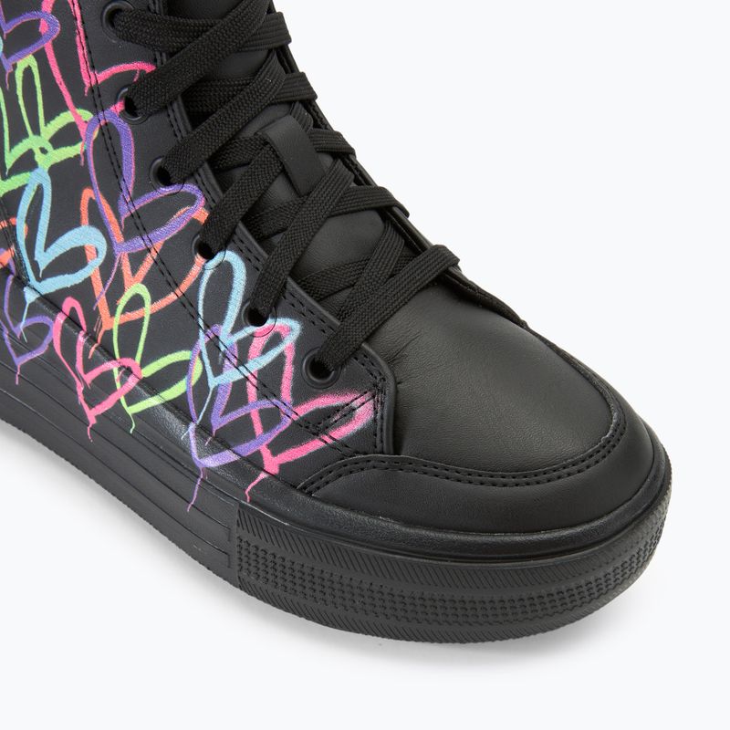 Dětské boty SKECHERS Hyperlift Love Daze black/multicolor 7