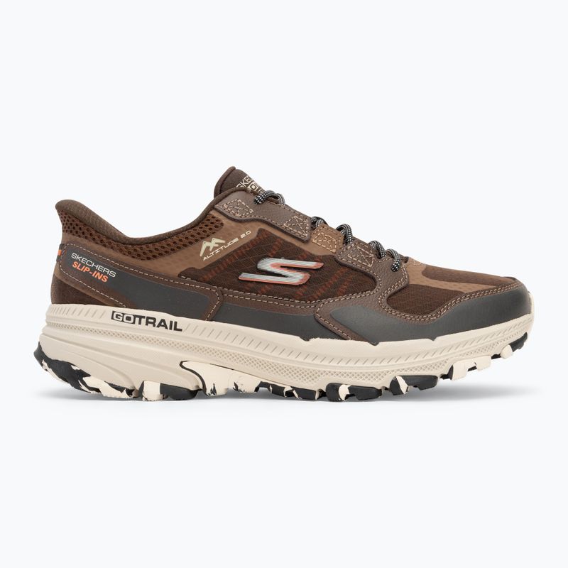 Pánské běžecké boty SKECHERS Go Run Trail Altitude 2.0 Rocky Hill brown 2