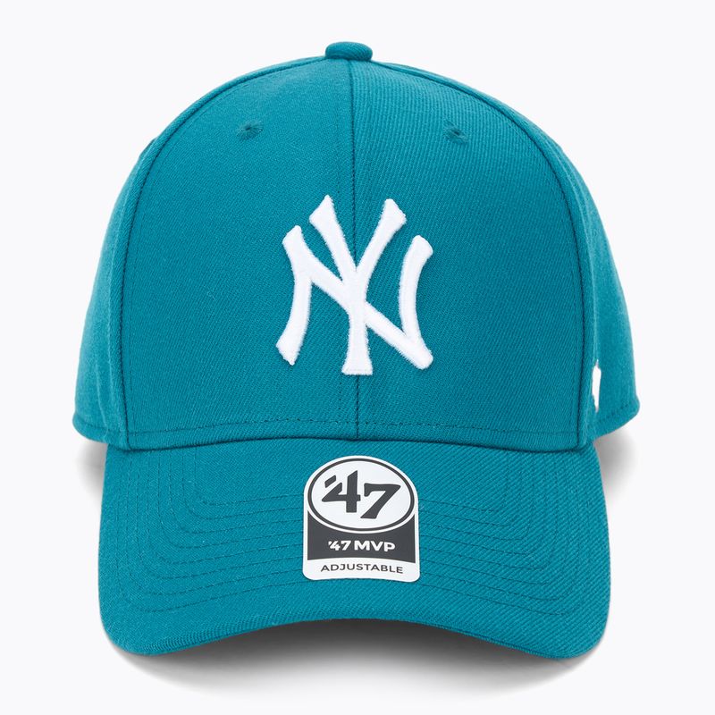 Kšiltovka 47 Brand MLB New York Yankees MVP dark teal  2