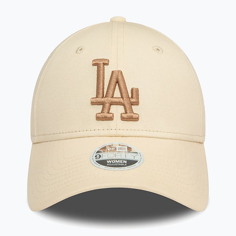 Dámská kšiltovka New Era Wmns Le 940 La Dodgers light beige 3