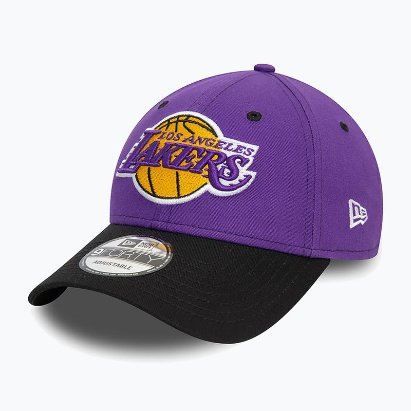 Kšiltovka New Era Side Patch 940 Lakers purple 2