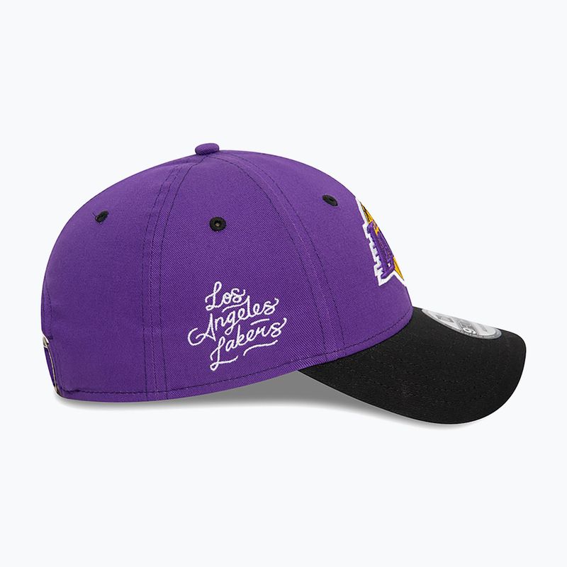 Kšiltovka New Era Side Patch 940 Lakers purple 3