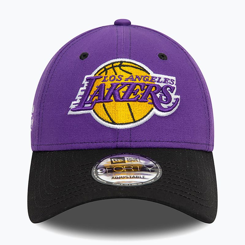 Kšiltovka New Era Side Patch 940 Lakers purple 4