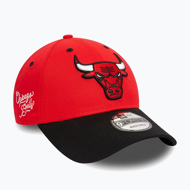 Kšilktovka New Era Side Patch 940 Bulls red