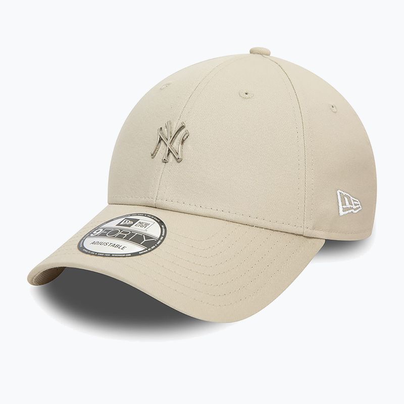 Kšilktovka New Era Metallic Pin 940 Nyy light beige  2